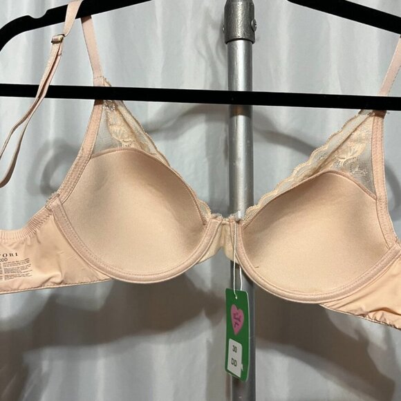 Natori Lace Underwire Bra Neutral Beige 30DD - Picture 12 of 14